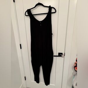 THE SWEETHEART ROMPER IN MIDNIGHT BLACK.  XXL